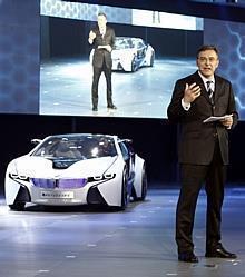 Dr. Norbert Reithofer, Vorsitzender des Vorstands der BMW AG, Automobilmesse Peking 2010 